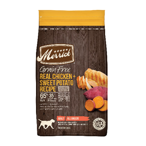 Merrick Grain-Free Real Chicken + Sweet Potato Recipe